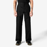 Dickies -MENS DOUBLE KNEE TWILL PANT LOOSE (85283)-BLACK