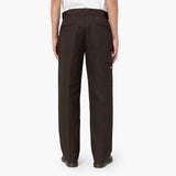 Dickies -MENS DOUBLE KNEE TWILL PANT LOOSE (85283)-DARK BROWN