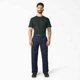 Dickies -MENS DOUBLE KNEE TWILL PANT LOOSE (85283)-DARK NAVY