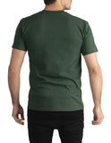 13 FOREST GREEN V-NECK S/S