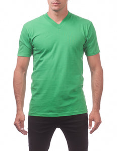 15 KELLY GREEN V-NECK S/S