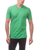 15 KELLY GREEN V-NECK S/S