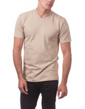 20 KHAKI V-NECK S/S