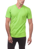 28 LIME V-NECK S/S