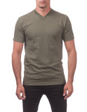 14 OLIVE GREEN V-NECK S/S