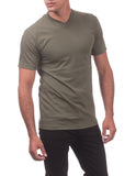 14 OLIVE GREEN V-NECK S/S