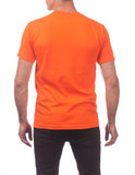 16 ORANGE TAN V-NECK S/S