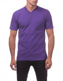 21 PURPLE V-NECK S/S