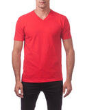 05 RED V-NECK S/S