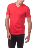 05 RED V-NECK S/S