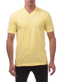 27 YELLOW V-NECK S/S