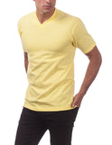 27 YELLOW V-NECK S/S