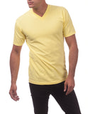 27 YELLOW V-NECK S/S