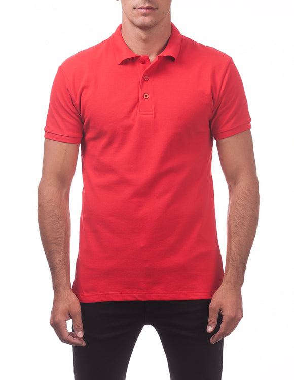 05 RED POLO S/S