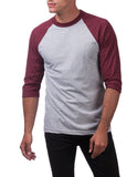 49 H.GREY/MAROON BASE-T