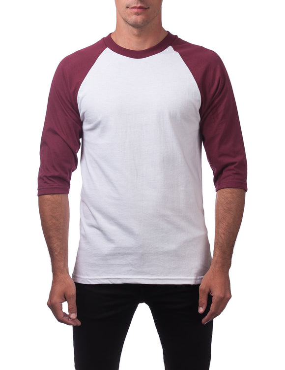 19 WHITE/MAROON BASE-T