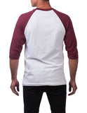 19 WHITE/MAROON BASE-T