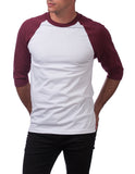 19 WHITE/MAROON BASE-T