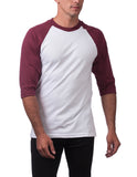 19 WHITE/MAROON BASE-T