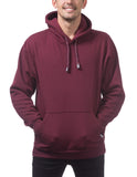 09 MAROON P/O-HOOD SW