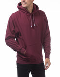 09 MAROON P/O-HOOD SW