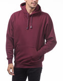 09 MAROON P/O-HOOD SW