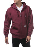 09 MAROON ZIP-SW