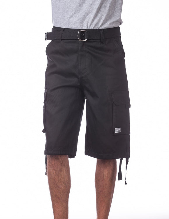 02 BLACK TW-CARGO SHORTS