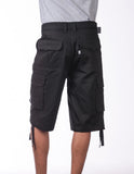 02 BLACK TW-CARGO SHORTS