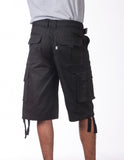 02 BLACK TW-CARGO SHORTS