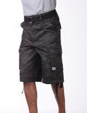 34 BLACK CAMO TW-CARGO SHORTS