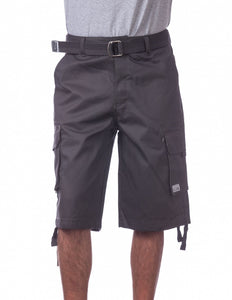 07 CHARCOAL TW-CARGO SHORTS