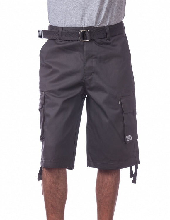 07 CHARCOAL TW-CARGO SHORTS