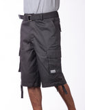 07 CHARCOAL TW-CARGO SHORTS