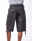 07 CHARCOAL TW-CARGO SHORTS