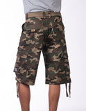 10 GREEN CAMO TW-CARGO SHORTS