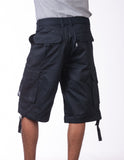 03 NAVY TW-CARGO SHORTS