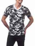 30 CITY CAMO V-NECK S/S